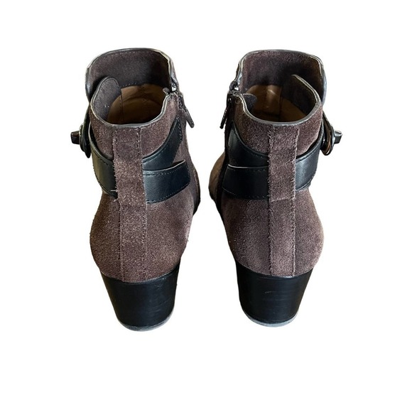 Coach Patricia Suede Ankle Boots Size 9 - Picture 3 of 10
